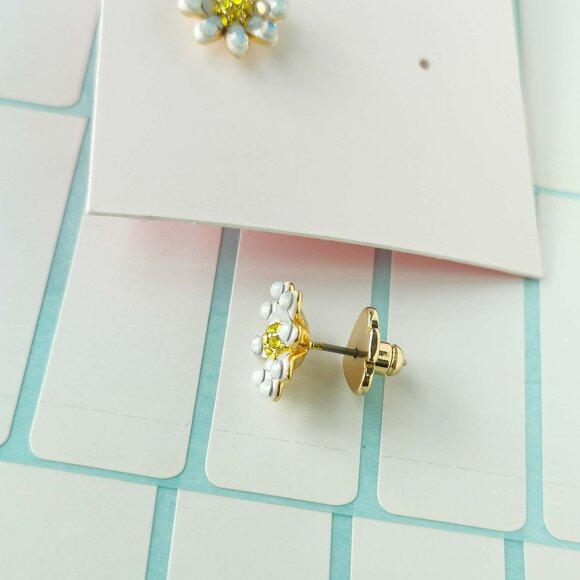 Kate Spade Dazzling Daisy Gold Stud Earrings with dust bag - Picture 3 of 3